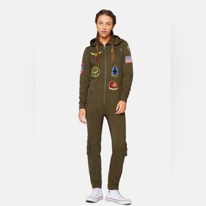 Onepiece aviator jumpsuit